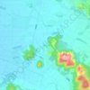 那牙地形图、海拔、地势