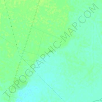 兰屯地形图、海拔、地势