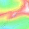 Storskredfjellet地形图、海拔、地势