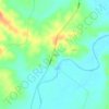 马岗村地形图、海拔、地势