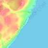 Carn地形图、海拔、地势