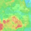 Lakewood地形图、海拔、地势