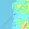 Naawan地形图、海拔、地势