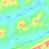 马鞍山地形图、海拔、地势