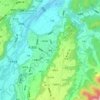 廖厝地形图、海拔、地势