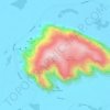 Uluṟu地形图、海拔、地势