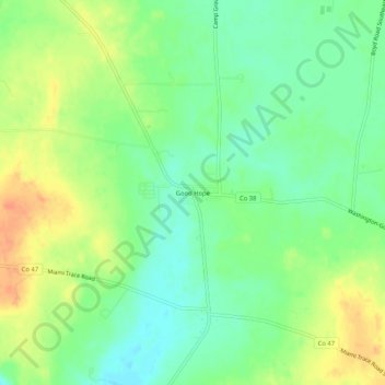 Good Hope地形图、海拔、地势