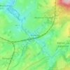 Moresnet地形图、海拔、地势