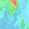 Sölvesborg地形图、海拔、地势