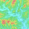 昌化镇地形图、海拔、地势