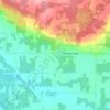 Haynie地形图、海拔、地势