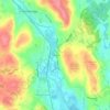 Riverdale地形图、海拔、地势