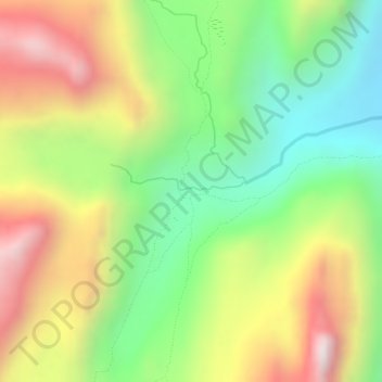Huayhuash地形图、海拔、地势