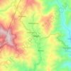 Kayapa地形图、海拔、地势