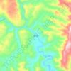 河口乡地形图、海拔、地势