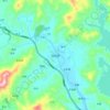 码头镇地形图、海拔、地势