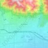 Sierra Madre地形图、海拔、地势