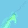 Ponta da Canoa地形图、海拔、地势