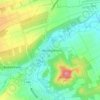 Bechtolsheim地形图、海拔、地势