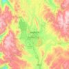 香格里拉市地形图、海拔、地势