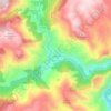 Ludiente地形图、海拔、地势