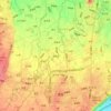 馬祖厝地形图、海拔、地势
