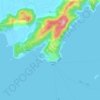 应山地形图、海拔、地势