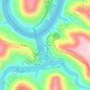 Porto Goio-En地形图、海拔、地势