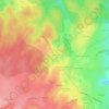 Le Perron地形图、海拔、地势