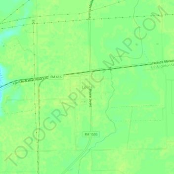 Lolita地形图、海拔、地势