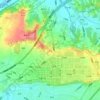 山上地形图、海拔、地势