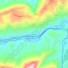 Chad地形图、海拔、地势