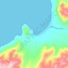 Caleta Cifuncho地形图、海拔、地势