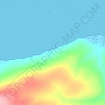 Mertarvik地形图、海拔、地势