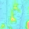 South Gate地形图、海拔、地势