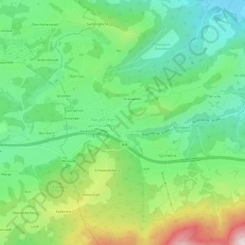 Point地形图、海拔、地势