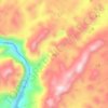独库地形图、海拔、地势
