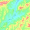 中和地形图、海拔、地势