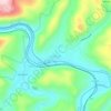 Robinson地形图、海拔、地势