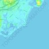Little Danbury地形图、海拔、地势