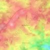 Mîchamps地形图、海拔、地势