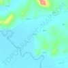 灯笼河村地形图、海拔、地势