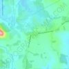 Burgos地形图、海拔、地势