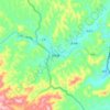 龙布镇地形图、海拔、地势