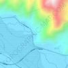 嘎拉村地形图、海拔、地势