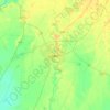Baqubah地形图、海拔、地势