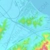 長德洞地形图、海拔、地势