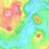 La Tour地形图、海拔、地势