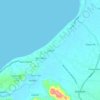 Luna地形图、海拔、地势