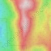 Galena Peak地形图、海拔、地势